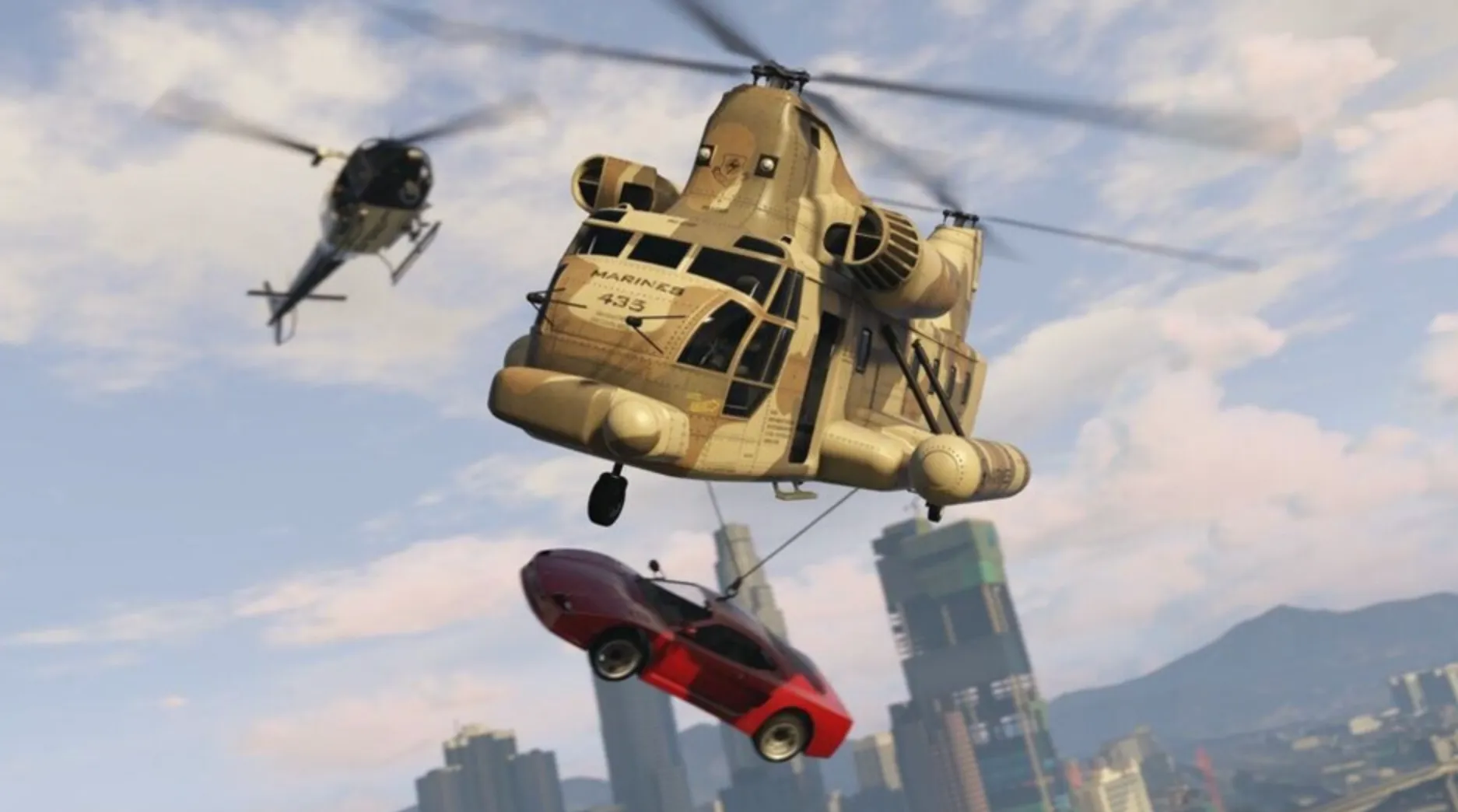 Western Company Cargobob gta